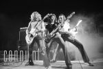 02-09-1975 Status Quo on tour in Europe Photo: Govert de Roos/Connu